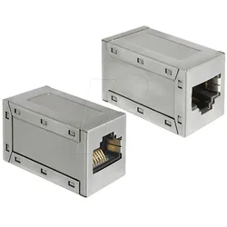 DELOCK 86165 - Modular-Kupplung RJ45 Buchse/Buchse Cat.6A