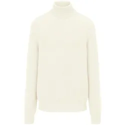 Rollkragen-Pullover Peter Hahn weiss, 44