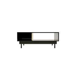 Couchtisch   ¦ schwarz ¦ Maße (cm): B: 115 H: 45,5