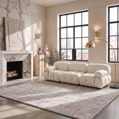 SAFAVIEH Handmade Abstract Yousra Checkered Wool Rug