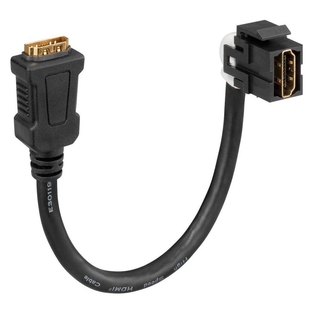 Rutenbeck 17010652. Produktfarbe: Weiss, Anschluss 1: HDMI, Steckverbinder 1 Geschlecht: Weiblich (0.20 m) (17010652)
