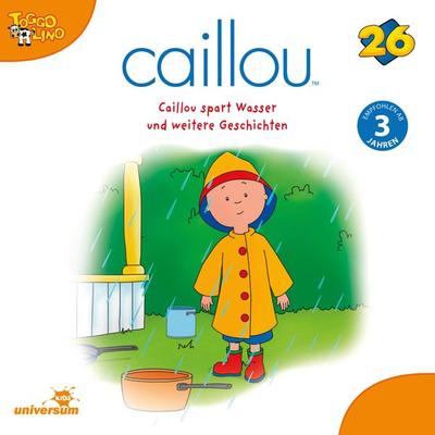 Caillou - Folgen 278-286: Caillou spart Wasser - , Audio, 4013575900572