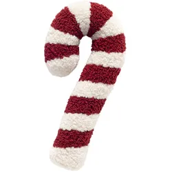 Textino Weihnachtskissen 'Candy Cane' 24 x 48 cm Rot