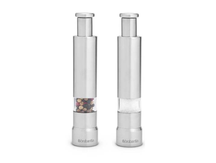 Brabantia Moulin à sel et poivre Brabantia acier mat
