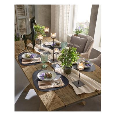 Platzset HEINE HOME, braun (cognac), B:45cm, 100% Polyurethan, Platzsets