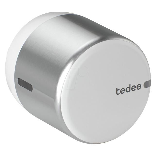 Tedee GO2 - chytrý zámek, stříbrný (Smartphone) (TD-GO2-LOCKAL-WH)