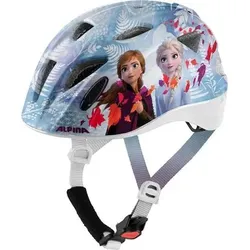 ALPINA Kinder Fahrradhelm ALPINA XIMO Disney Rapunzel, Größe 47 in Blau Blau