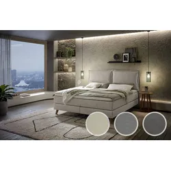 Hasena »Ricarda« Boxspringbett 160x200 cm / Pace grey
