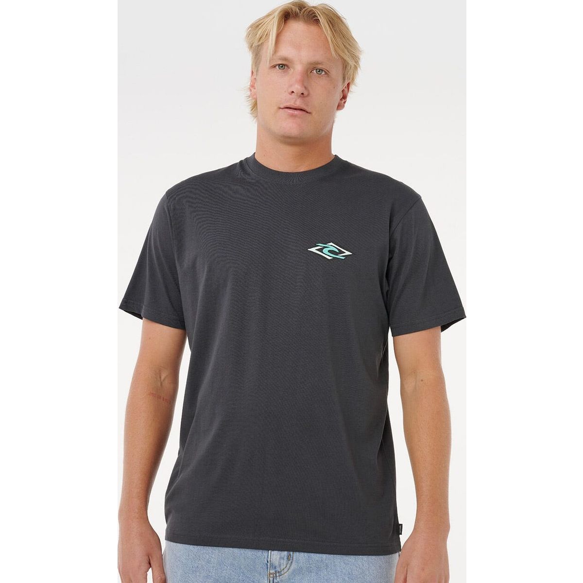 RipCurl Legacy Tee washed black (8264) S 0TWMTE_8264_S