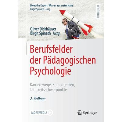 Berufsfelder der Pädagogischen Psychologie, Taschenbuch von , Springer Berlin, 978-3-662-65878-9