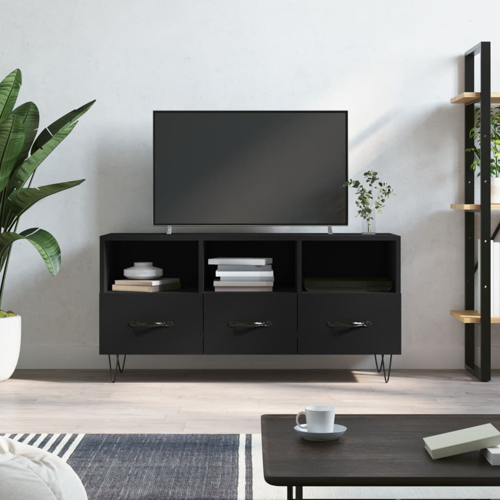 George Oliver Bort TV Stand for TVs up to 43" Black 43"