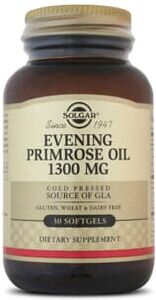 Solgar EVENING PRIMROSE OIL 1300mg 30 Softgels