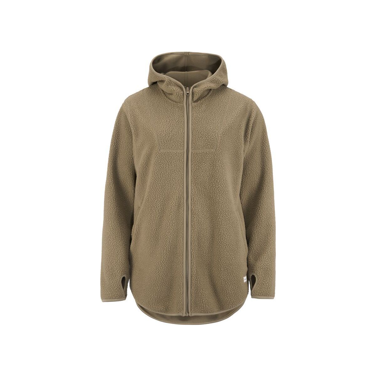 Craft Join Pile Fleece Full Zip Hood Women taupe (240000) XS 1916722-240000-3
