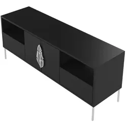 Lowboard   ¦ schwarz ¦ Maße (cm): B: 138 H: 60