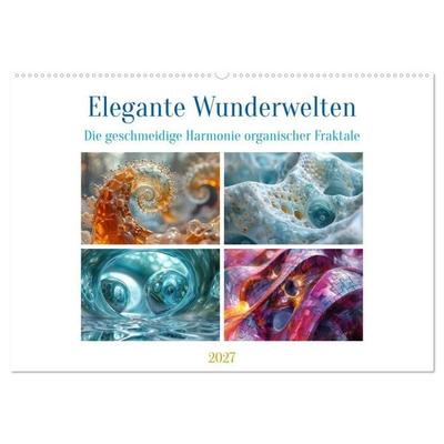 Elegante Wunderwelten (Wandkalender 2027 DIN A2 quer), CALVENDO Monatskalender