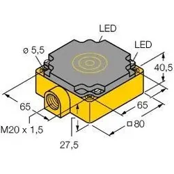 Turck Sensor NI50-CP80-FZ3X2