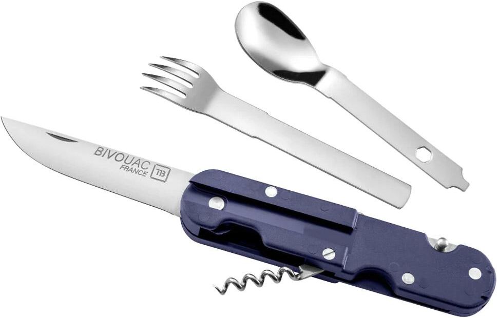 TB Outdoor  - Bivouac Set Bleu - Couteaux
