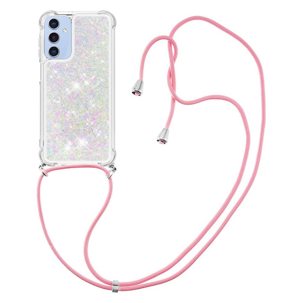 Cover-Discount Galaxy A17 / A26 - Glitzer Hülle mit Kordel (Samsung Galaxy A17, Samsung Galaxy A18, Samsung Galaxy A26) (62885286)