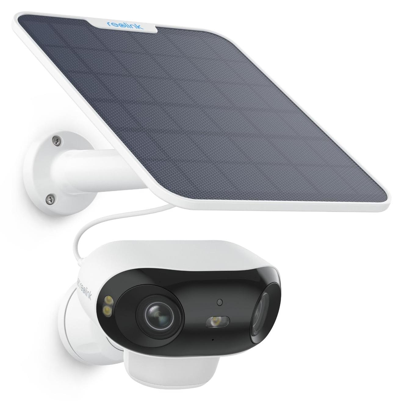 Reolink 4K Solar Überwachungskamera Aussen Akku, PIR- & KI-Erkennung
