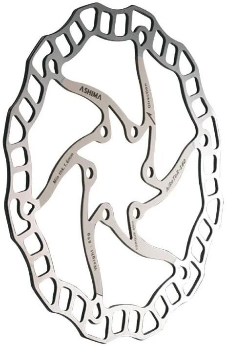 ASHIMA Disco freno  ARO 08 6 fori silver