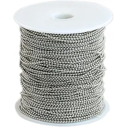 Kugelketten auf Rolle 100 m | 1.5 mm | silber | Metall