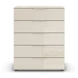 Kommode Flipp Glas Beige Champagner