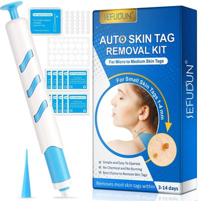 Uplifted Finds Auto Large Size Skin Tag Removal Kit For 4 To 9mm Skin Tags With Cleansing Swabs Home Skin Care Tool 4