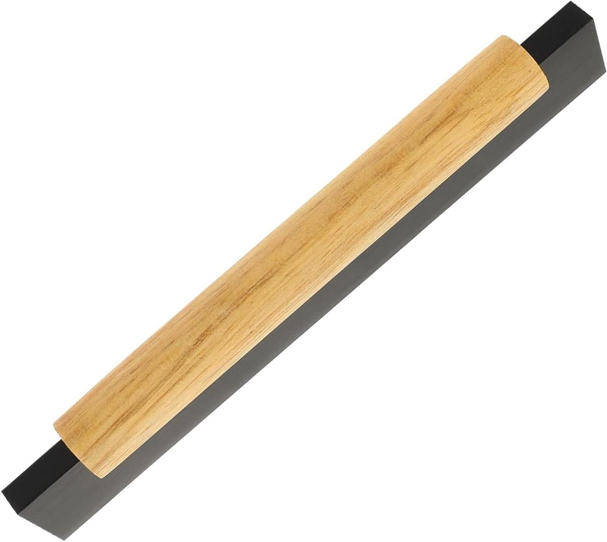 Houten Kastgreep Zwart - Deurgreep voor Meubels - 16 cm