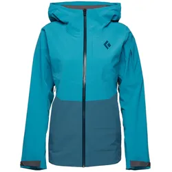 Black Diamond, Damen, Skijacke, W Recon Stretch Ski Shell (L), Blau