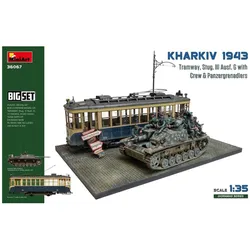 Mini art 1:35 Big-Set Kharkiv'43 Tram/StuGIII/Fi.