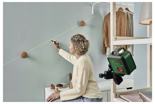 Bosch Professional Bosch Linienlaser PLL 360-1G, incl. 1x Akku BA 3.6V, 2 Ah