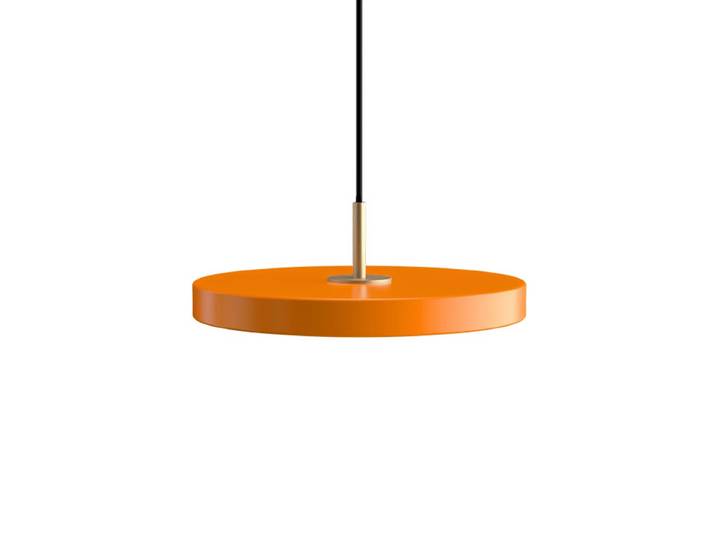 UMAGE - Asteria Mini LED-Pendelleuchte, Messing / orange