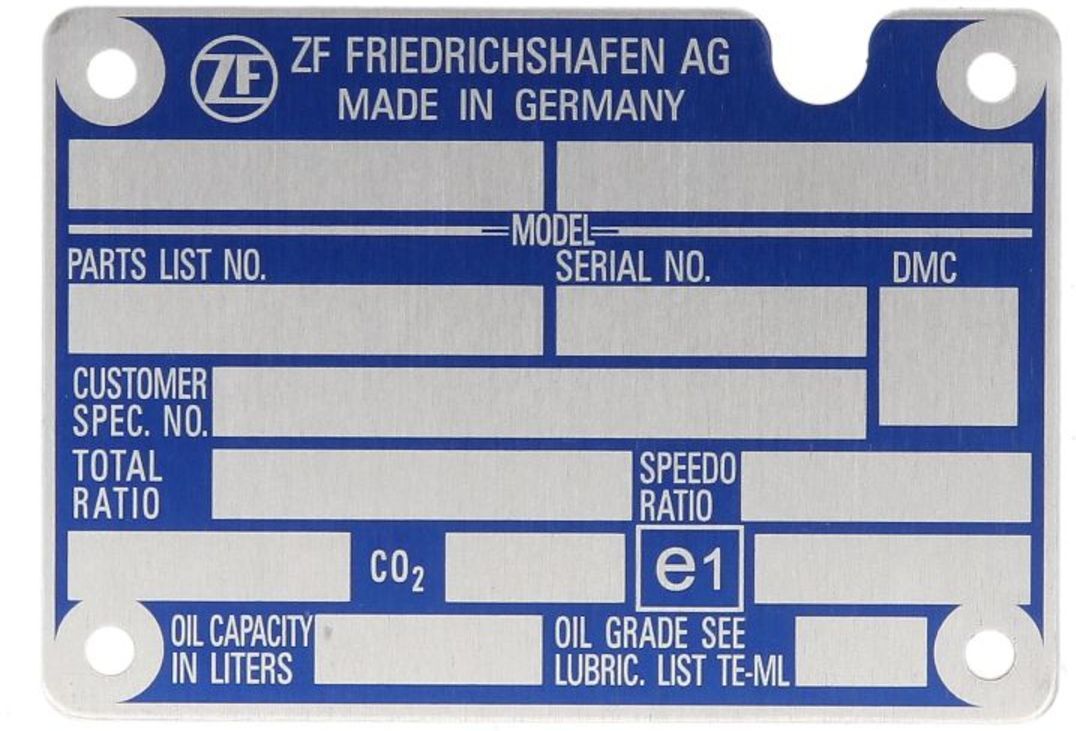 Element, Getriebe ZF 0730305591