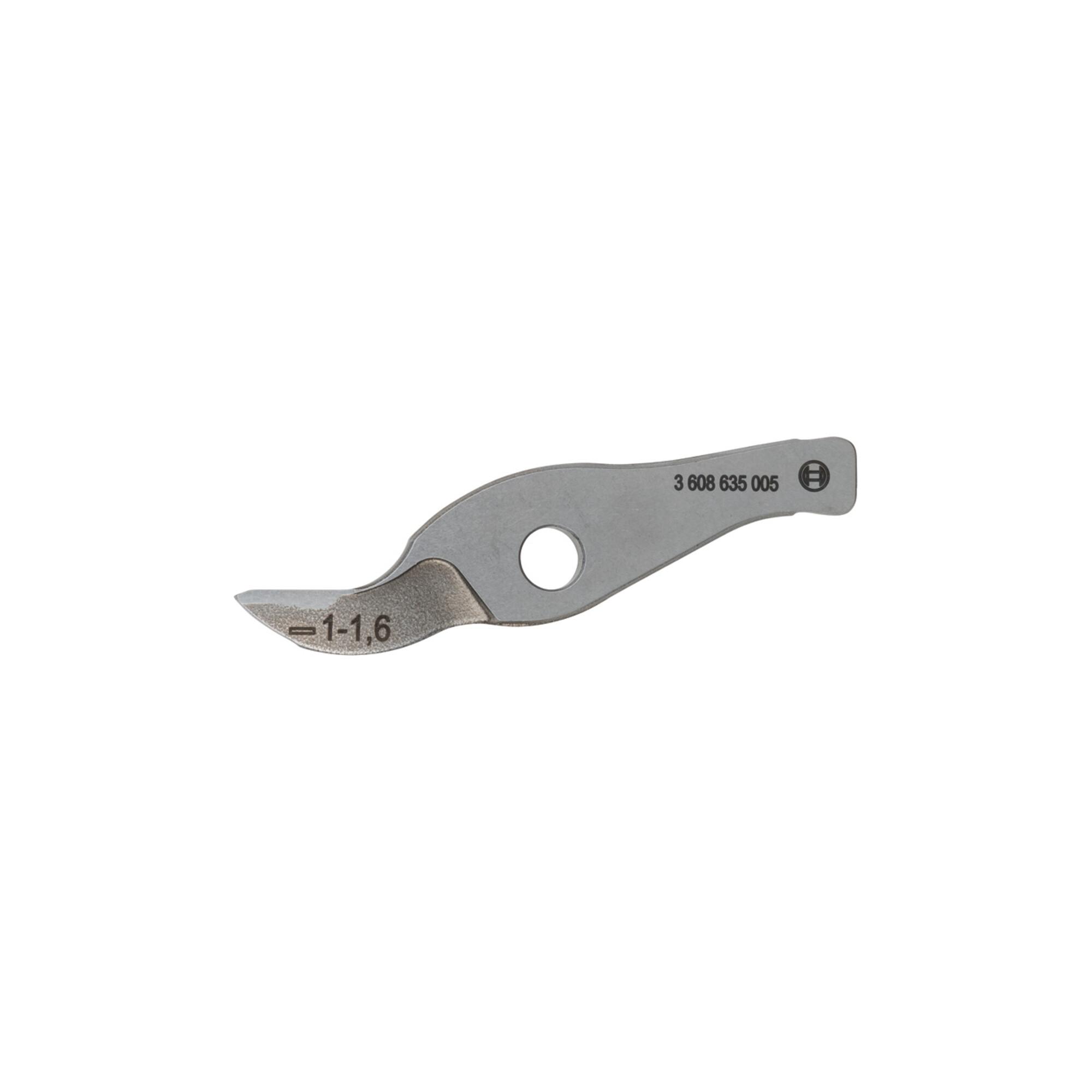 BOSCH Messer gerade bis 1,6 mm für BOSCH-Schlitzschere GSZ 160 Professional (2608635406)