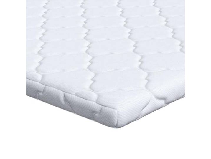 YUOGHRTFE Kokosnuss Topper Weiß 140 x 190 cm Polyester-Jacquard-Stoff, feste Kokosfaserfüllung, extra feste Unterstützung, pflegeleicht