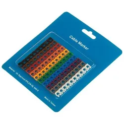 RS PRO, Kabelverbindung Zubehör, Clip on Nylon 66 Cable Marker Pk Mixed