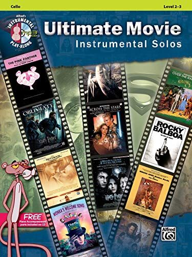 Alfred Publishing - Ultimate Movie Instrumental Solos for Strings: Cello (Pop Instrumental Solo) (Alfred's Instrumental Play-Along) - Preis vom 30.09.2026 22:30:23 h