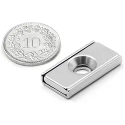 5x Supermagnete, Magnet, Flachleistenmagnet (3x)