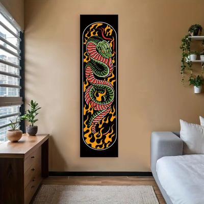 Inspire Select Japanese Wave Red Sun Tapestry Aesthetic Ocean Wall Hanging Decor For Home bu 9 1.3 X 5 Ft