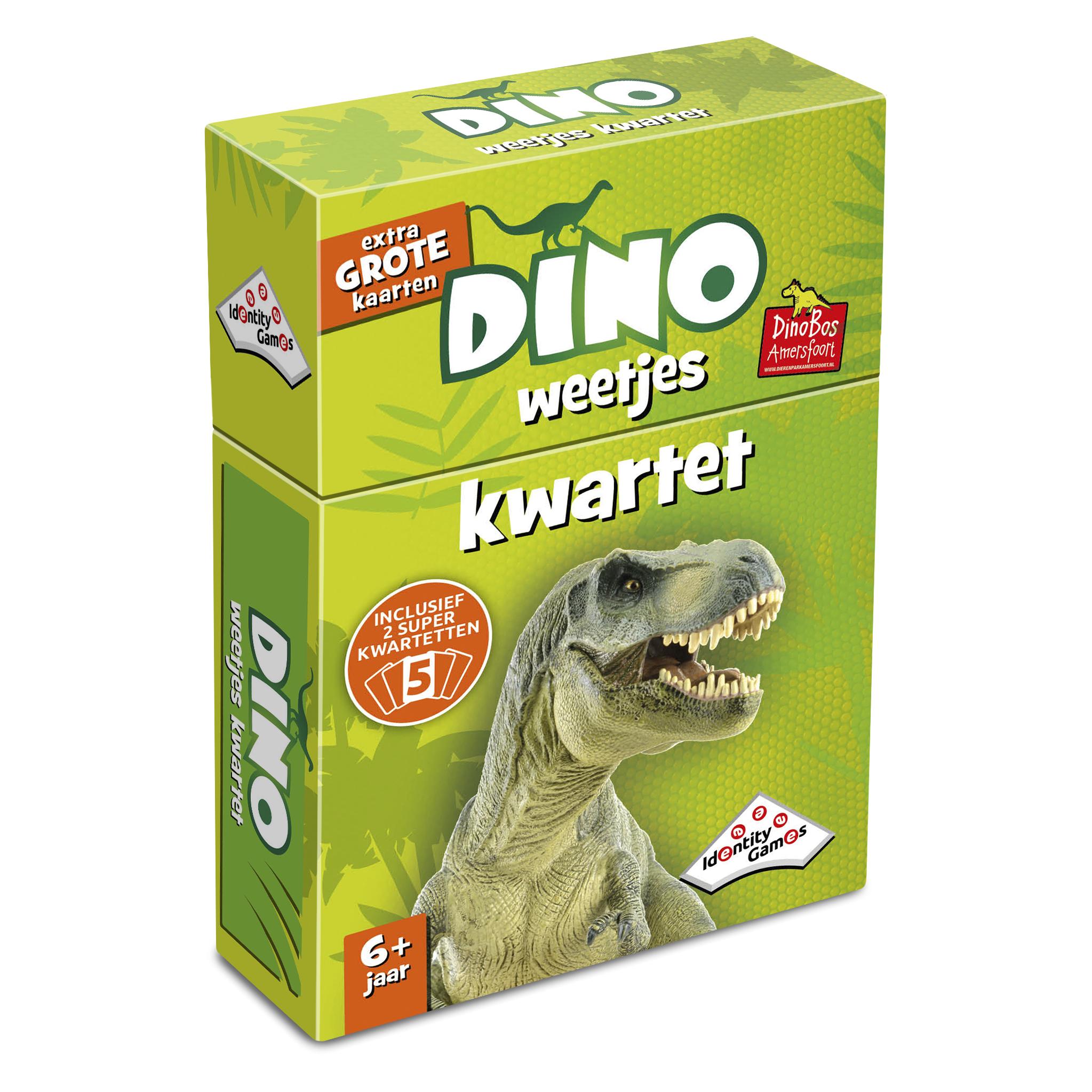 Identity games Dino's Weetjes Kwartet (Niederländisch, 2 - 4 Spieler) (11168)