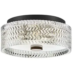 Hinkley Elle Deckenleuchte Schwarz HK-ELLE-F-S-BK