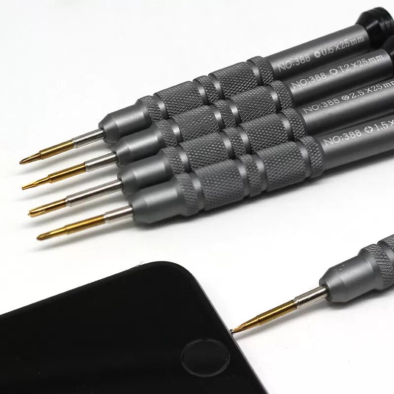INF 5-teiliges 388 Aluminiumlegierung Schraubendreher Set für Präzisionsreparaturen B