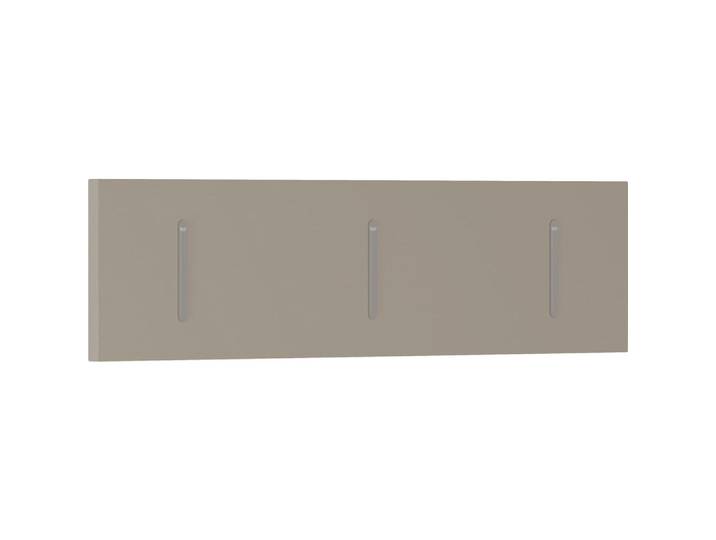 Moderano Hakenleiste, Sandfarben, Metall, Holzwerkstoff, 100x25x3 cm, Garderobe, Garderobenpaneele, Wandgarderobe