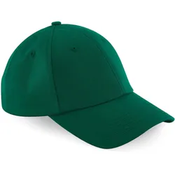 Beechfield Unisex 6-Panel Baseball Kappe 'Authentic' Klassische Cap B59 bottle green one size