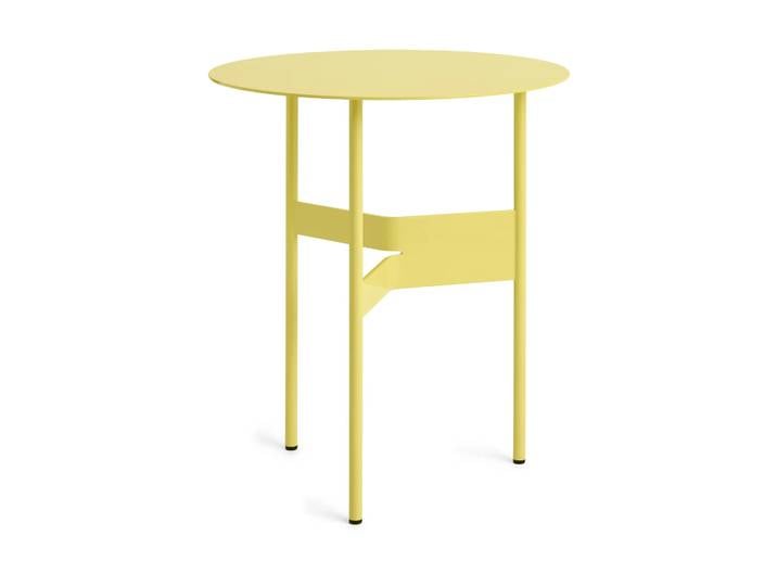 HAY Shim coffee table Beistelltisch Ø45 cm Custard