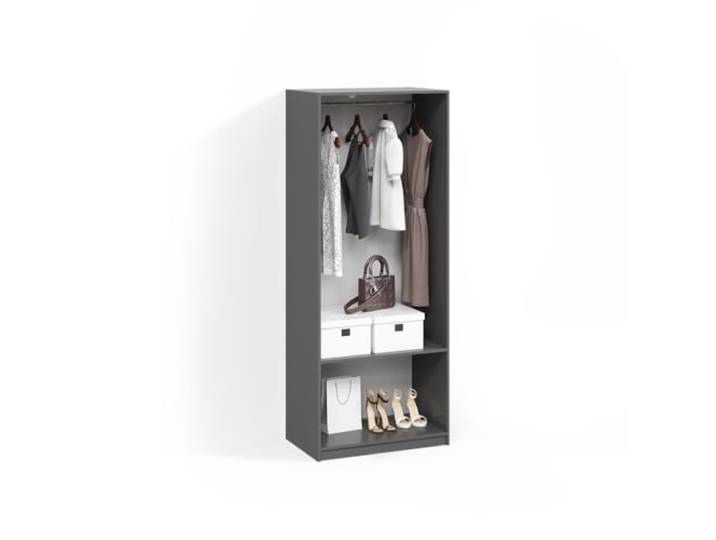 Livinity Kleiderschrank Trento Anthrazit