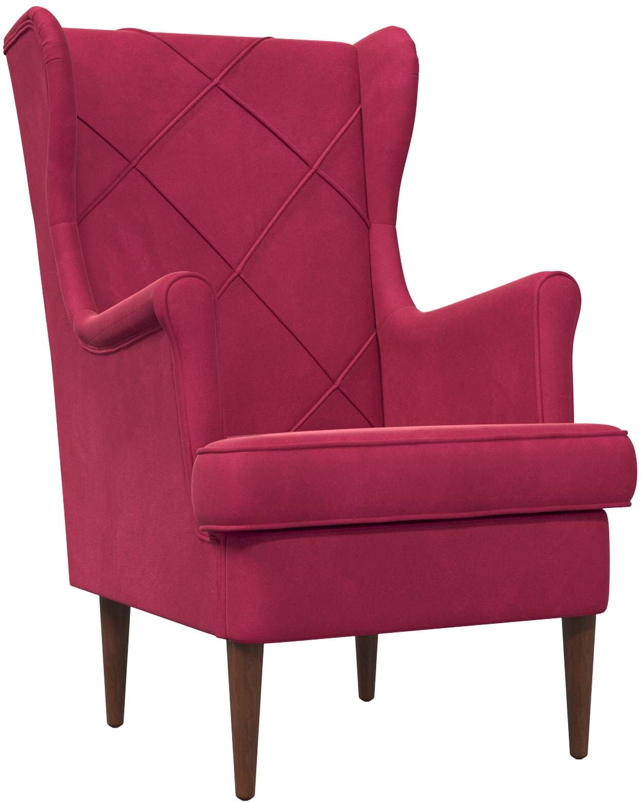 vidaXL Fauteuil Bordeaux Velours