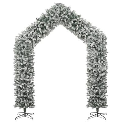 vidaXL Weihnachtsgirlande Beschneit 270 cm