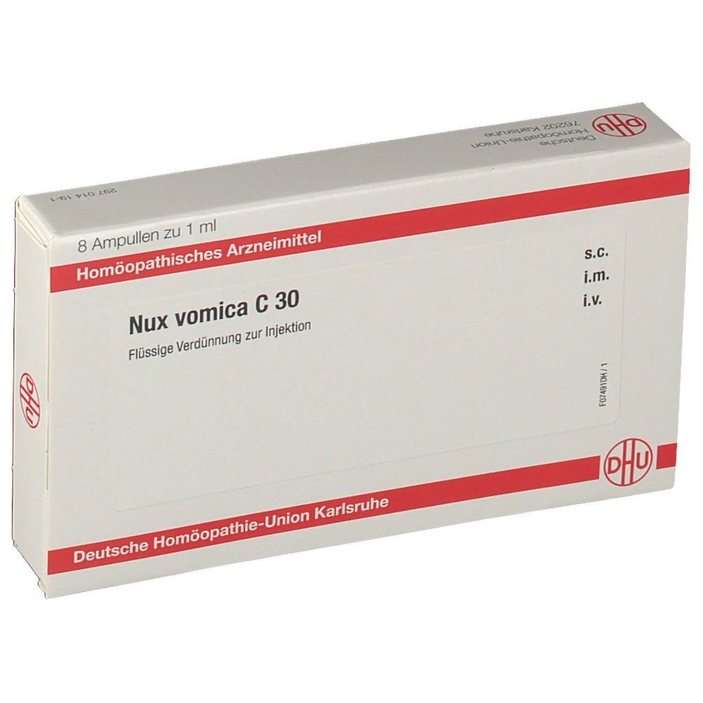 NUX Vomica C 30 Ampullen 8x1 ml