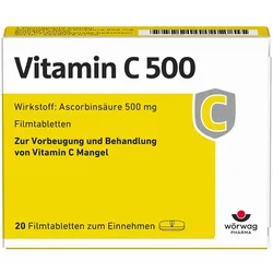 VITAMIN C 500 Filmtabletten 20 St